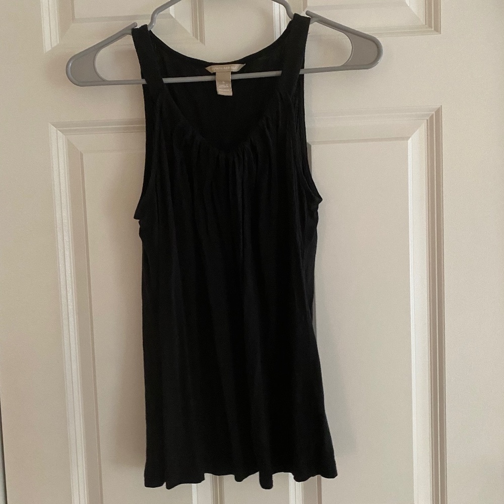 Banana republic black tank top